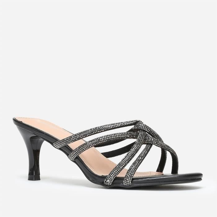 Mules top à brides