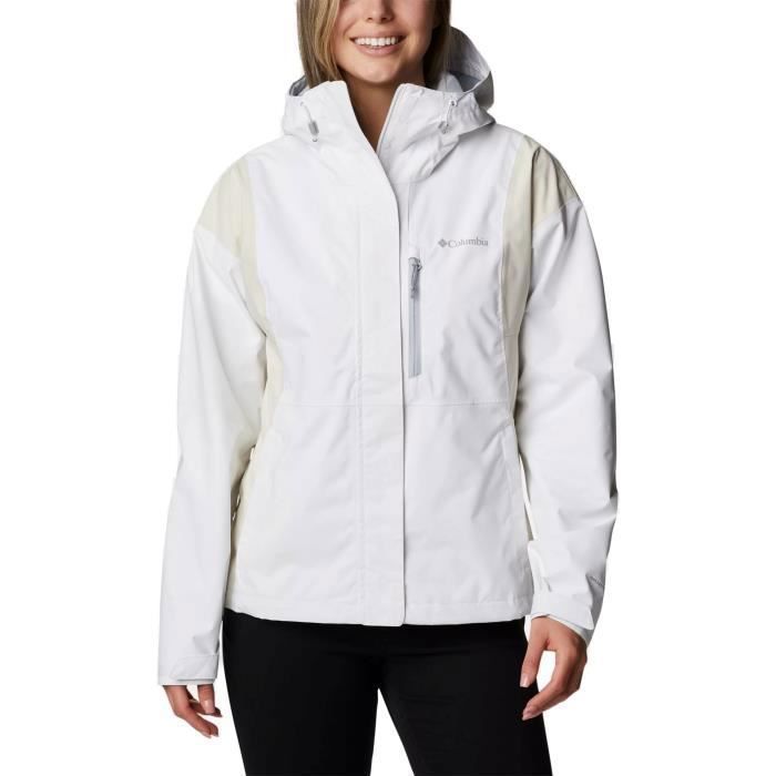 Veste femme imperm able Columbia Hikebound blanc XS