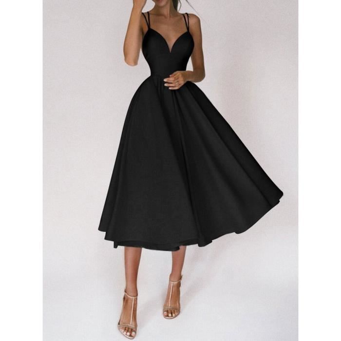 Robe longue florale sans bretelles soirée été