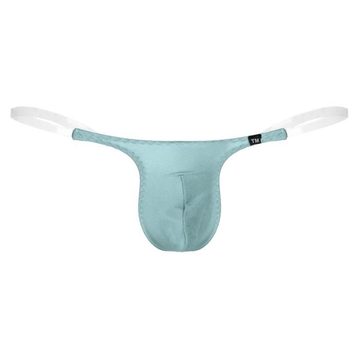 String Homme OBOY Taille M - Bleu Clair (Neuf Avec étiquettes, Polyamide Et Élasthanne)