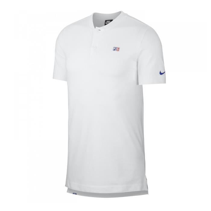 PSG Polo Blanc Homme Nike Ftbll