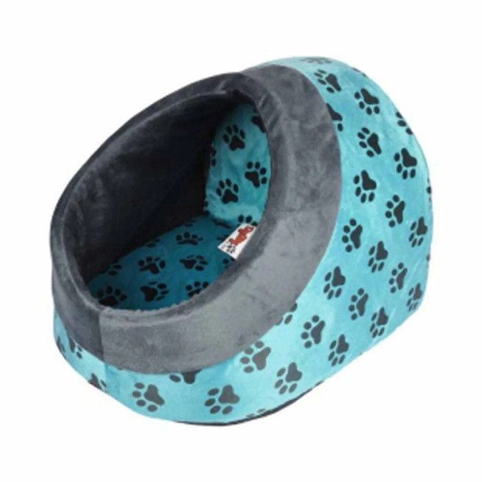 Meilleurs prix pour Niche Pour Chien & Chat "pattes" 38cm Turquoise - Paris Prix Bleu