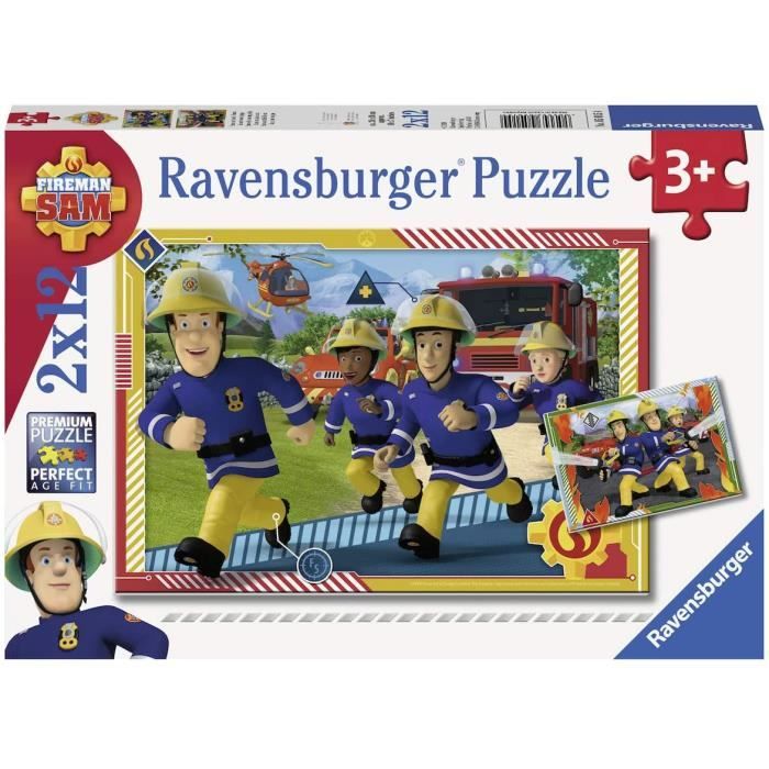 Ravensburger My First Wooden Puzzle – Sam Und Seine Freunde, 5 Holzteile Für Kleinkinder