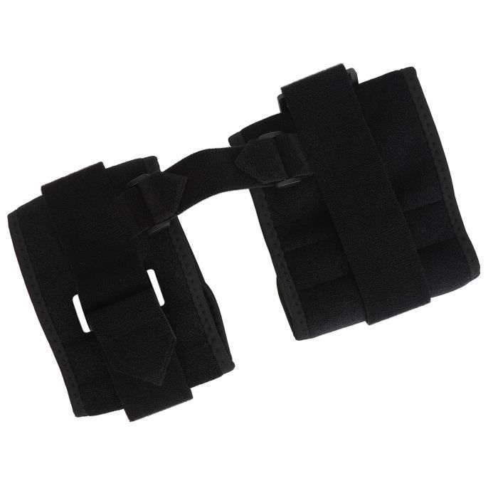 Sangle De Cheville Réglable FITHUB Avec Anneau En D - Pour Musculation, Fitness, Kickback