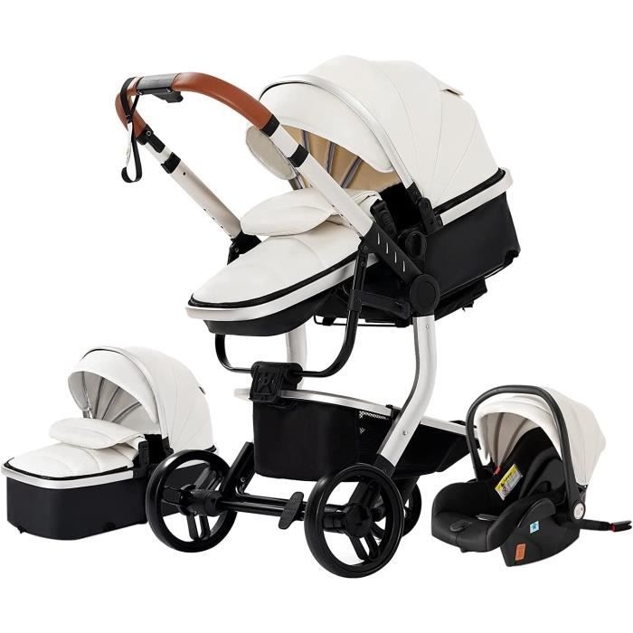 3 en 1 Poussette Combin e Poussette Citadine Poussette Canne