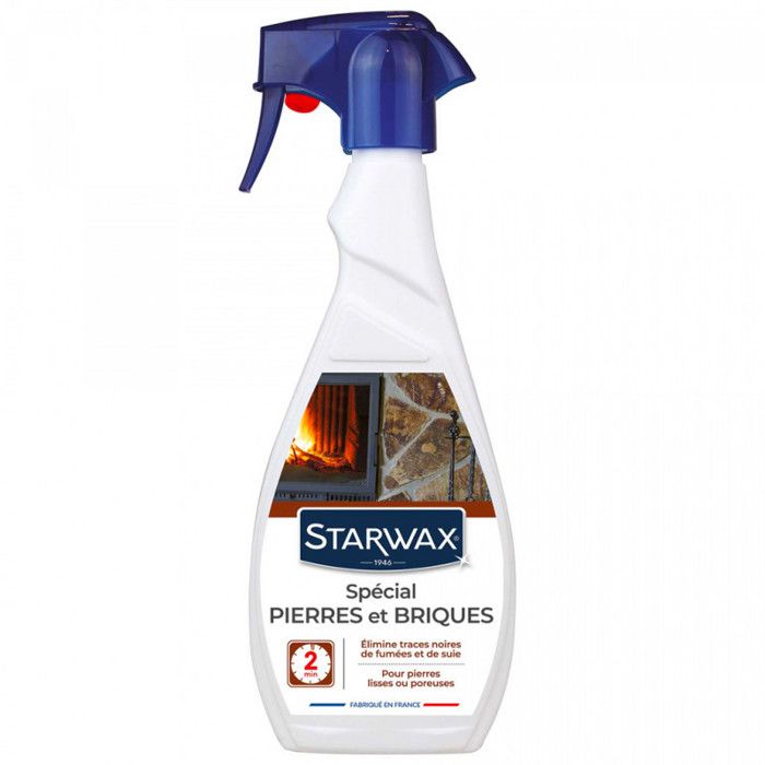 Nettoyant pierre-brique cheminée Starwax Pulvérisateur 500ml