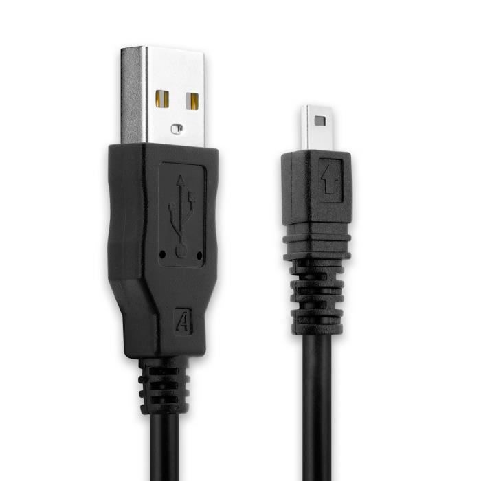 Cavo Controller PS3 e Fotocamera Mini USB CELLONIC 1m | 1A Nero