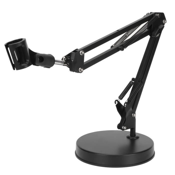 Support tablette pour microphone - LEHRING - Rotation 360° - Compatible iPad Pro, Air, Mini - Compatible iPhone 16 à 11 - Instruments de musique