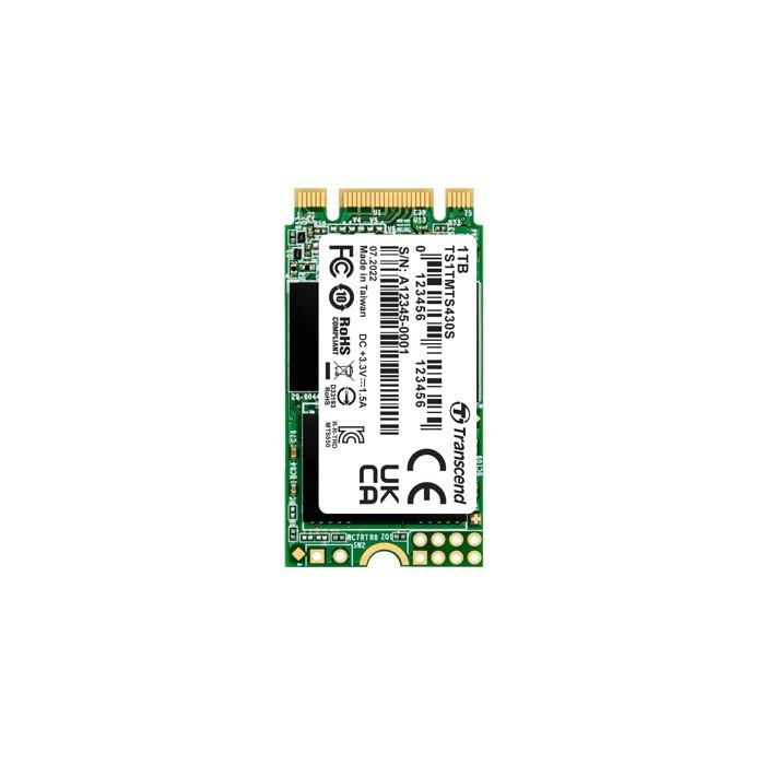 SSD interne – Transcend – 430S – 1 To – M.2 – SATA III 6 Gb/s – Cellule MLC