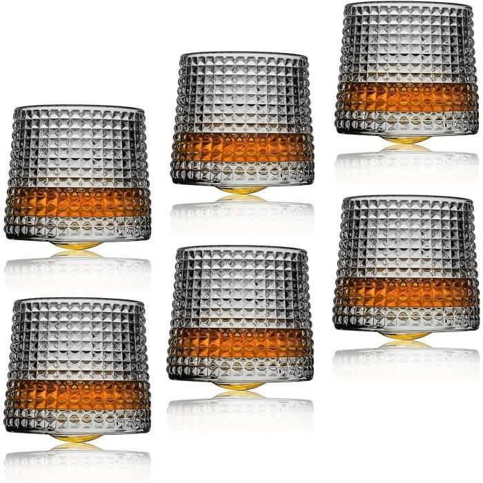 Lot De 2 Verres à Whisky – Pierres à Bourbon Cadeau Pour Homme
