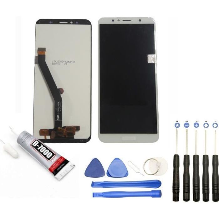 Écran LCD Complet + Vitre Tactile Pour Huawei Honor 7A - Kit De Réparation Avec Outils - Neuf