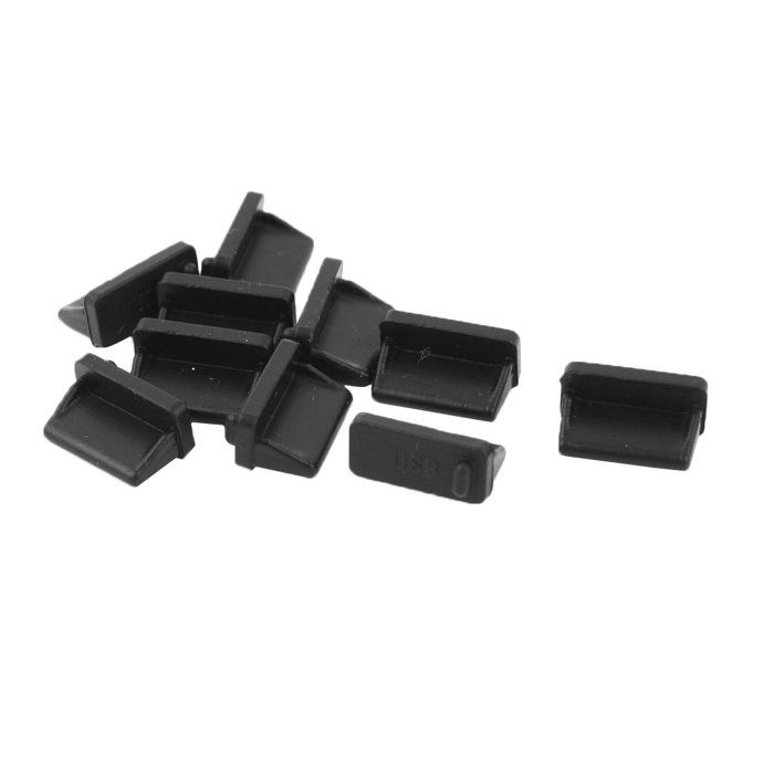 Lot De 20 Bouchons De Protection USB-A En Silicone Blanc - Anti-poussière, Pour Ordinateurs, PC