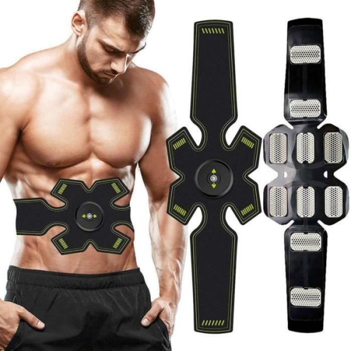 Stimulateur Abdominal USB Rechargeable - Entraînement ABS - Neuf Sous Emballage