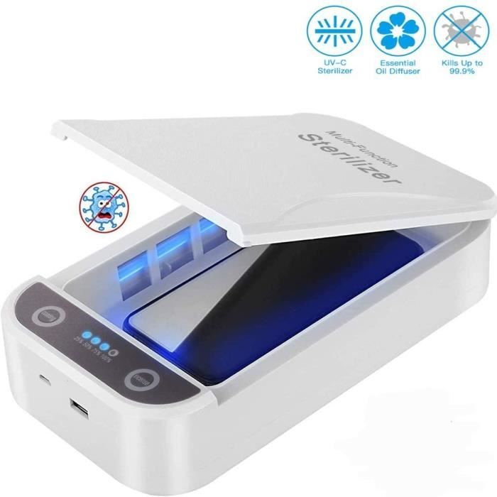 Stérilisateur Portable UV pour Téléphone avec Fonction dAromathérapie - YOSICL