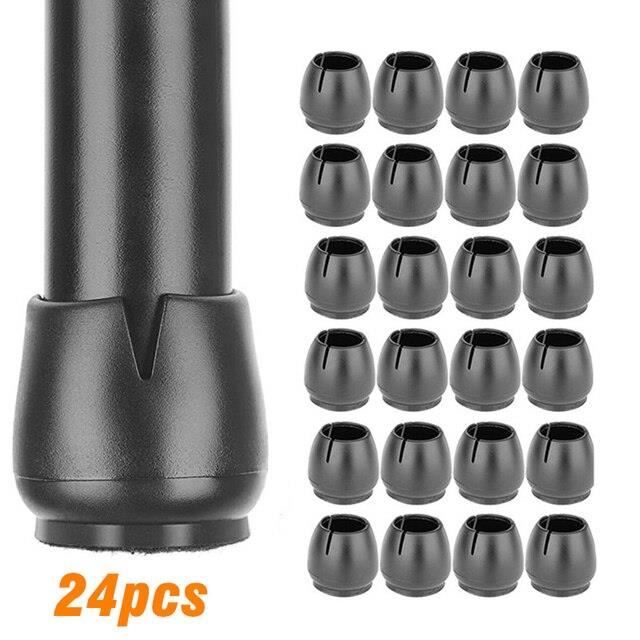 Flyshop 16 Pièces 28mm Capuchons De Jambe De Chaise En Caoutchouc Rond