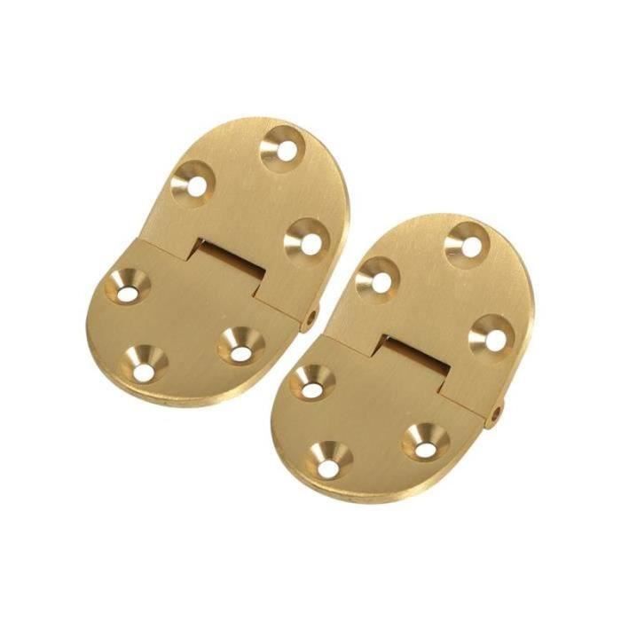 Lot De 15 Petites Charnières En Laiton Pour Coffret Ou Porte – Hauteur 4 Cm