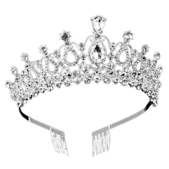 20 Pack (Rose) Cristal Fleur Épingles À Cheveux Strass Pinces À Cheveux