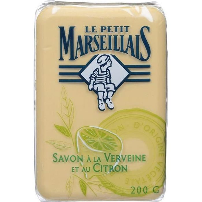 Le Petit Marseillais Savon Citron Verveine 200g Achat Vente Savon Syndets Savon Citron Verveine 200g Cdiscount