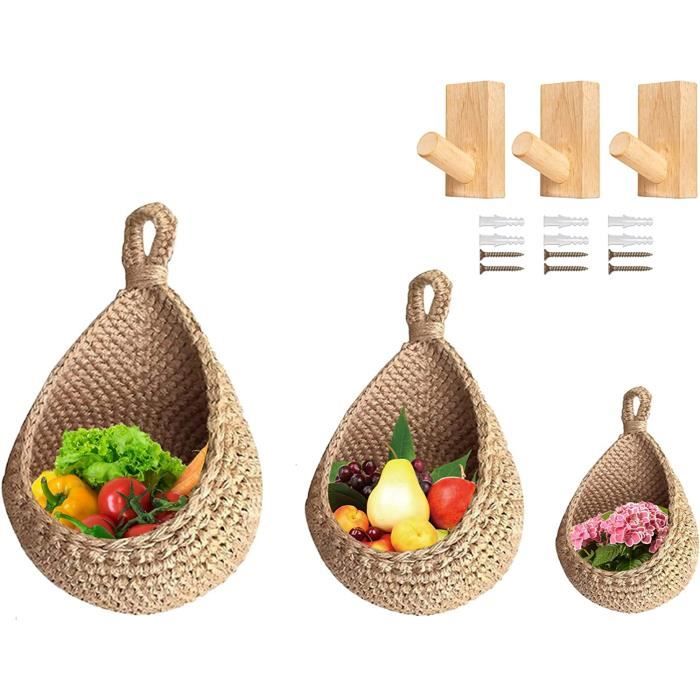 1 PCS Corbeille de Fruits Suspendue,Paniers De Fruits Et Légumes