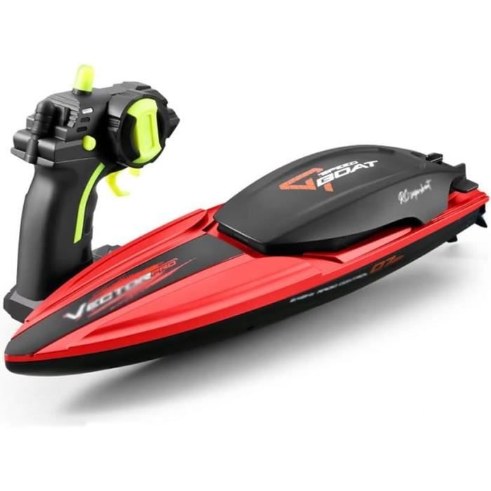Bateau Télécommandé Fisca Avec Caméra WiFi - 6 Canaux étanche - Pour Piscine Et Lac - À Partir De 8 Ans
