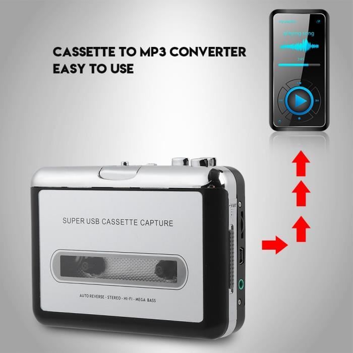 Convertisseur Cassette USB vers MP3 Audio Musique Player--Rose Vie -  Cdiscount TV Son Photo