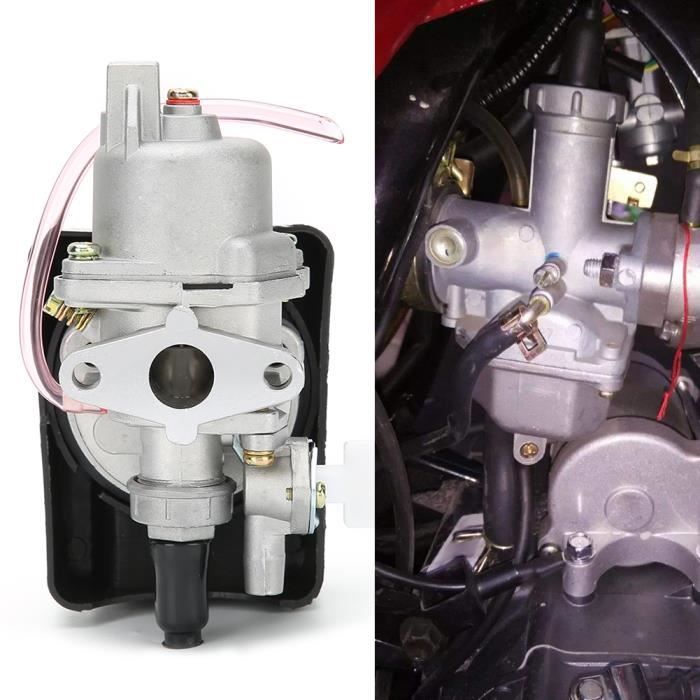 Kit Carburateur + Filtre à Air Bleu + Pile Pour Moteur 2 Temps 47cc-49cc - Pour Mini Quad, Pocket Bike, Moto Enfant