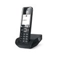 GIGASET Téléphone sans fil Comfort 550 Black-1