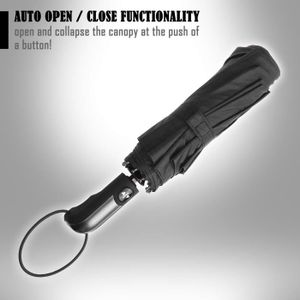 Parapluie Automatique Pliable Porsche - Compact, Noir - Sélection Conducteur - Neuf Sans étiquettes