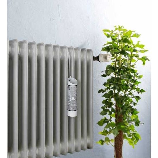Saturateur radiateur Vintage, humidificateur d'air à suspendre avec crochet  inclus, céramique, 9x19,5x4 cm, blanc - Cdiscount Bricolage