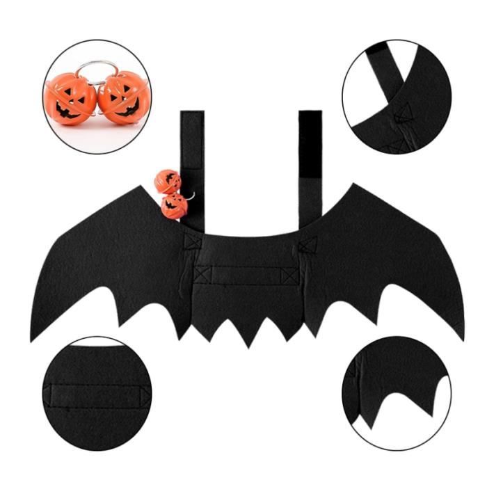 Ailes De Chauve-souris Pour Chat, Costume D'Halloween