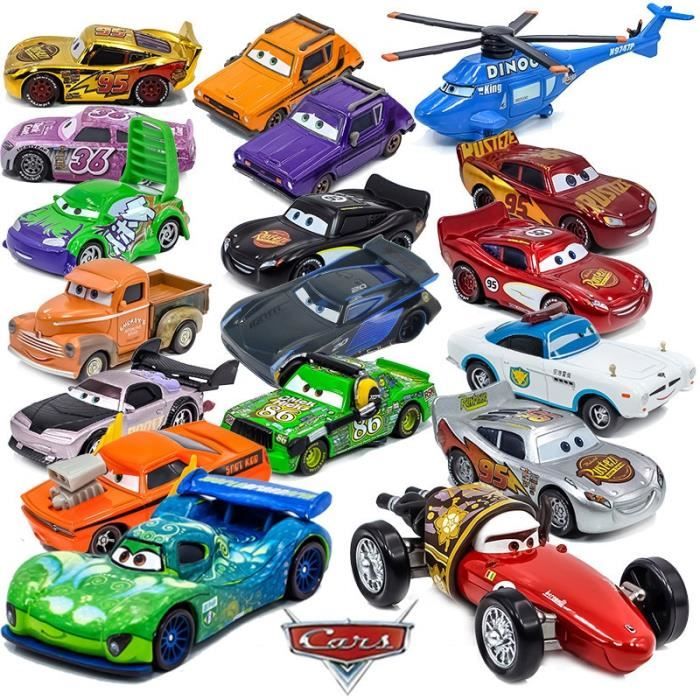 couleur Star wars McQueen Voitures Pixar Cars 3 Lightning McQueen Mater,  modèle de voiture en alliage métallique moulé, jouets pour garçon, cadeau  d'anniversaire, 1:55