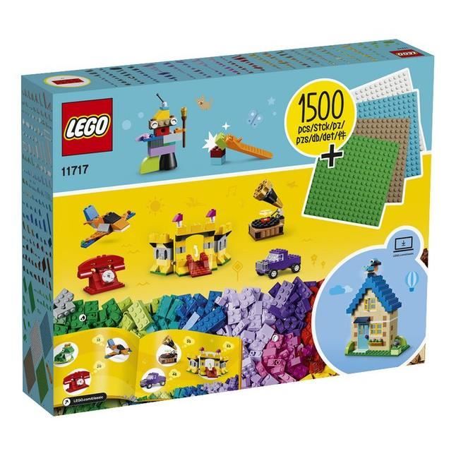 Jeu de construction LEGO Classic 11717 - Plaques et briques à gogo -  Cdiscount Jeux - Jouets