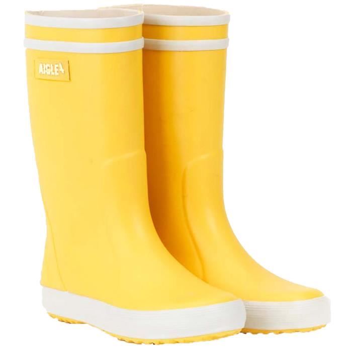 Bottes enfant Aigle Lolly Pop 2 - blanc/jaune Blanc/jaune