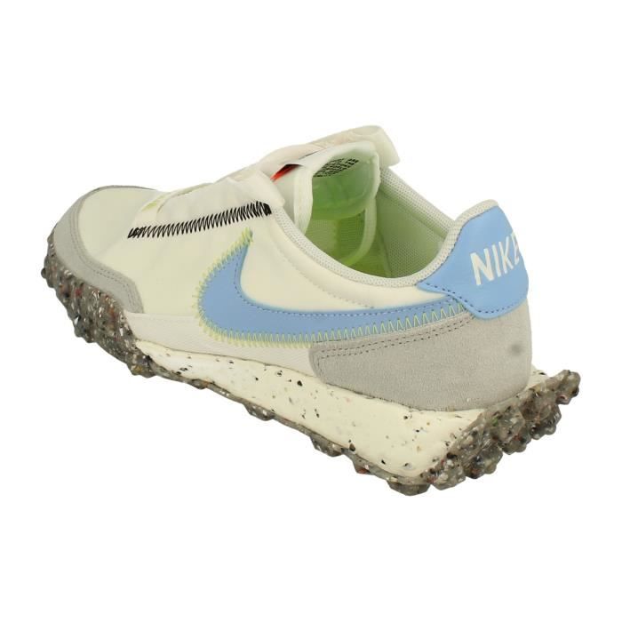 nike waffle racer crater white