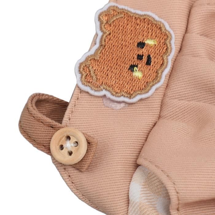 3 Petits Pulls Pour Poupées Ou Peluches (environ 40 Cm) - Laine Douce, Extensible, Design Kawaii
