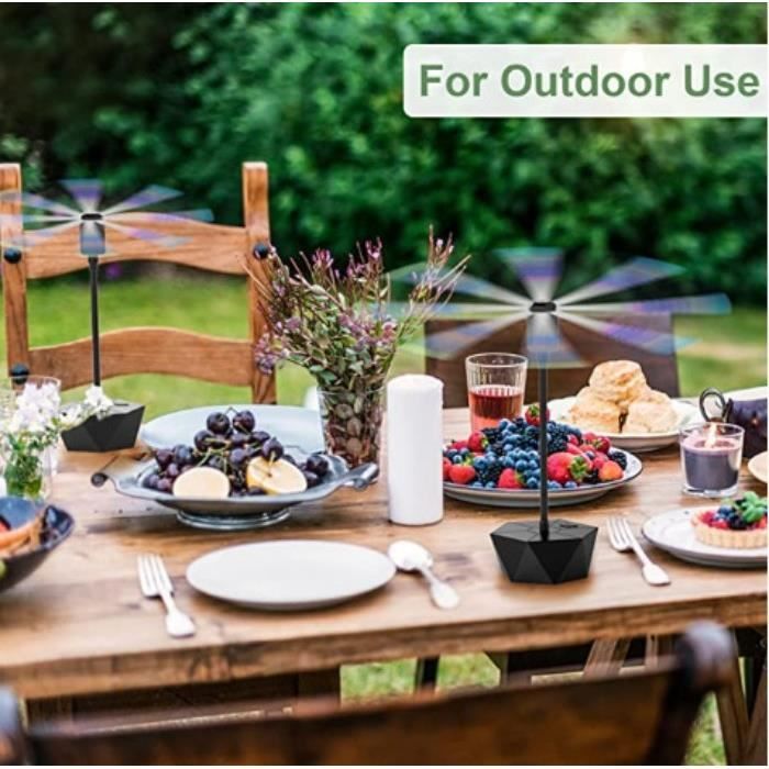 Ditanpu 3 Pièces Ventilateur Anti-Mouches, Ventilateur Anti-Insectes