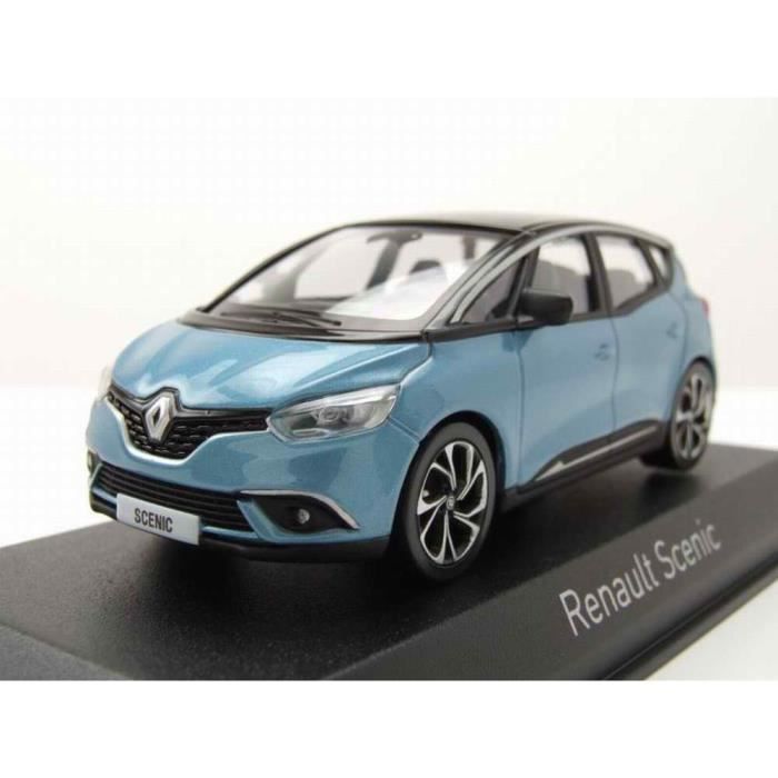 RENAULT SCENIC 2016 Cosmos Blue & Black NOREV 1/43 Ref 517733 - La Boutique D'ALAIN