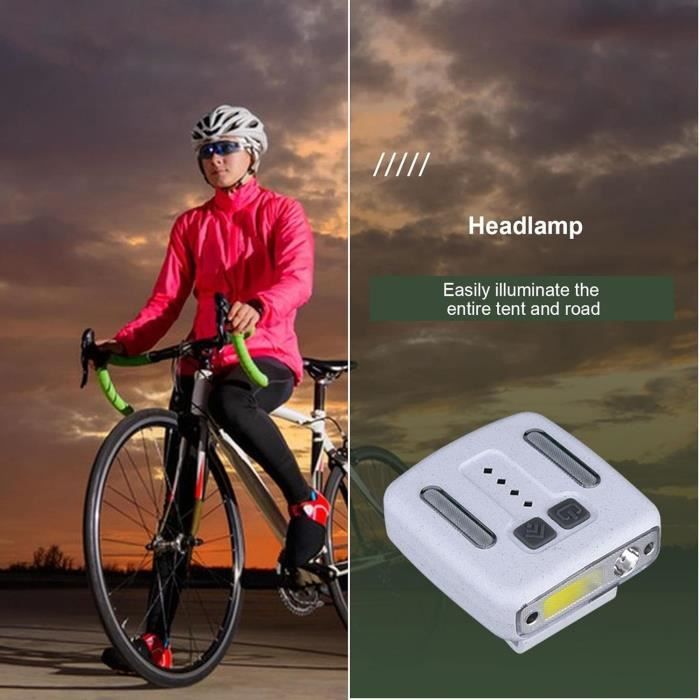 Lampe Frontale à LED Rechargeable Avec Phare à LED Haute Puissance Pour