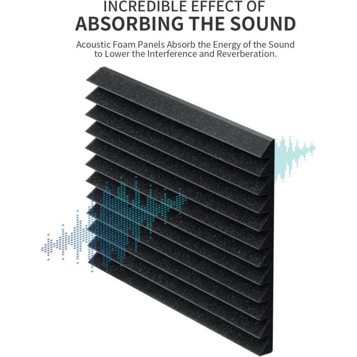 Panneaux Mousse Acoustique Velvet 3D - 8 Pièces Green Shades | FENNEXT