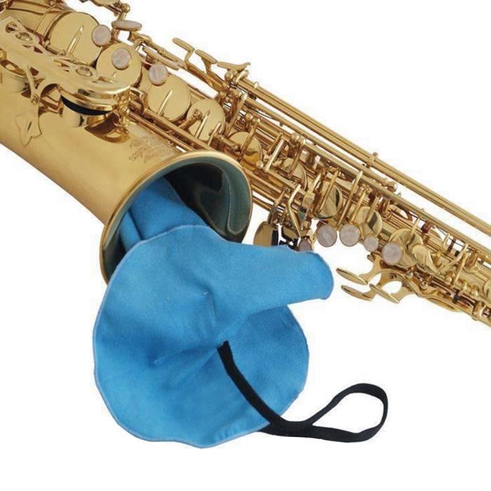 Chiffon de nettoyage pour saxophone soprano avec brosse pour