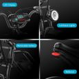 Vélo électrique Happyrun G50 - Pneus 20 pouces - 1500W Moteur - 48V/18AH Batterie - 150kg - Noir-3
