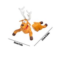 Décoration De Noël - Père Noël Crash Drôle Avec Effet De Vitre Brisée - Tissu Oxford Résistant - Installation Facile - Pour - Maison