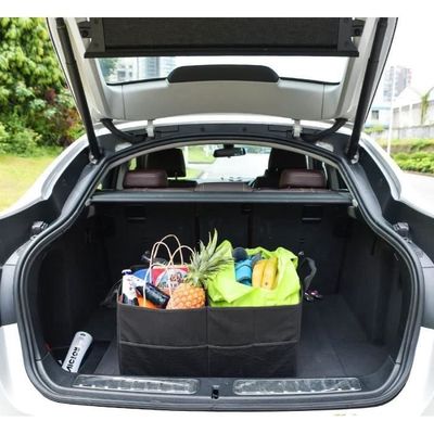 Organisateur Coffre Voiture Rangement avec 9 Poches, Multipurpose