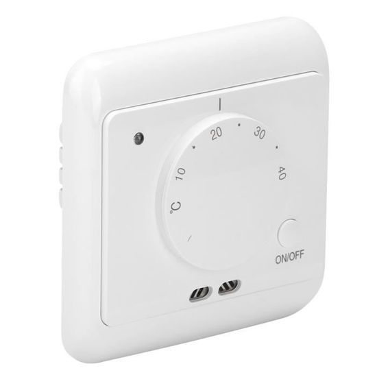 AC 230V 16A Mécanique Manuel Thermostat Pour Système de Chauffage électrique AC 230V 16A Mécanique Manuel Thermostat Pour Système de Chauffage électrique