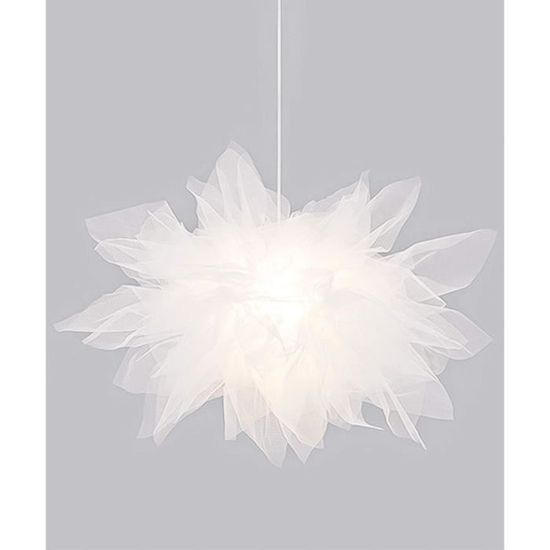 Creatif Suspension Lampe Pendante Romantique En Blanc Tulle Lumiere Lustre Princesse Table A Manger Chevet Chambre D Enfant Salon Achat Vente Creatif Suspension Lampe Cdiscount