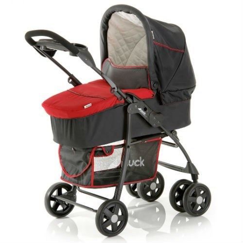 Poussette trio hauck rouge et noire shop