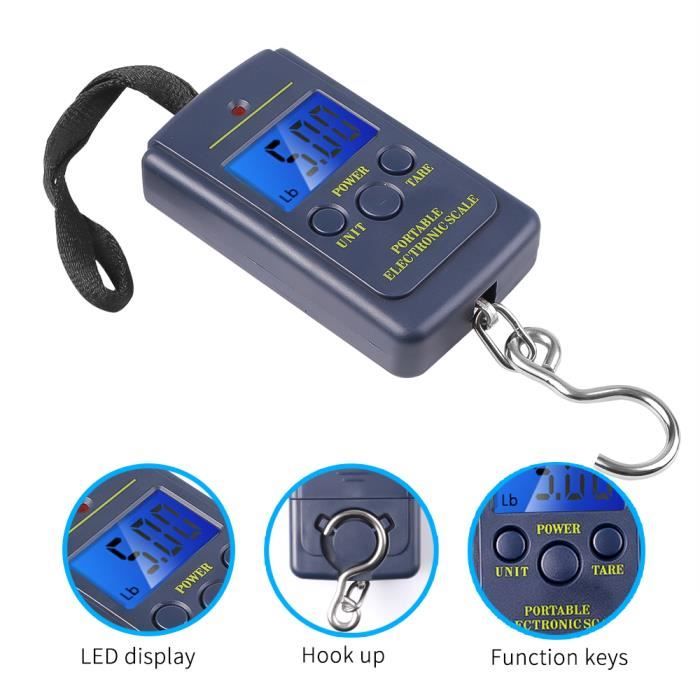 Échelle numérique, Voyage Portable Ordinateur de Poche électronique LCD