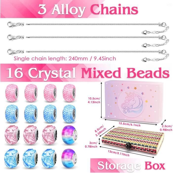 Idee Cadeau Fille 612 Ans, Ado, Kit Bracelet, Jouet Breloques Creation