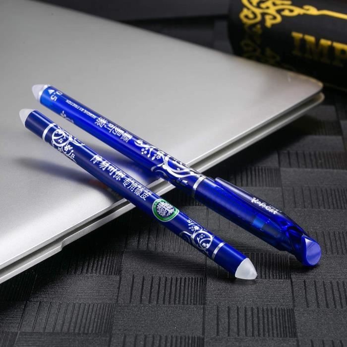 Kit de stylo à bille effaçable Pour effacerrecharge effaçable