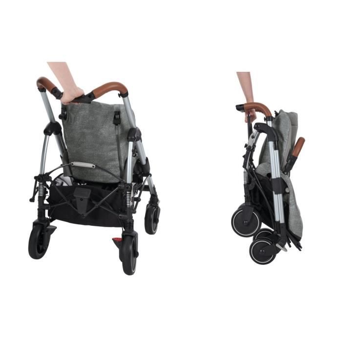 BEBE CONFORT Poussette citadine naissance Mya 4 roues Nomad black Cdiscount Puericulture Eveil bebe